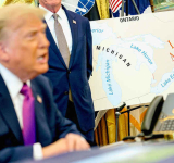 Trump renames Lake Ontario as  'Lake America' amid trade war